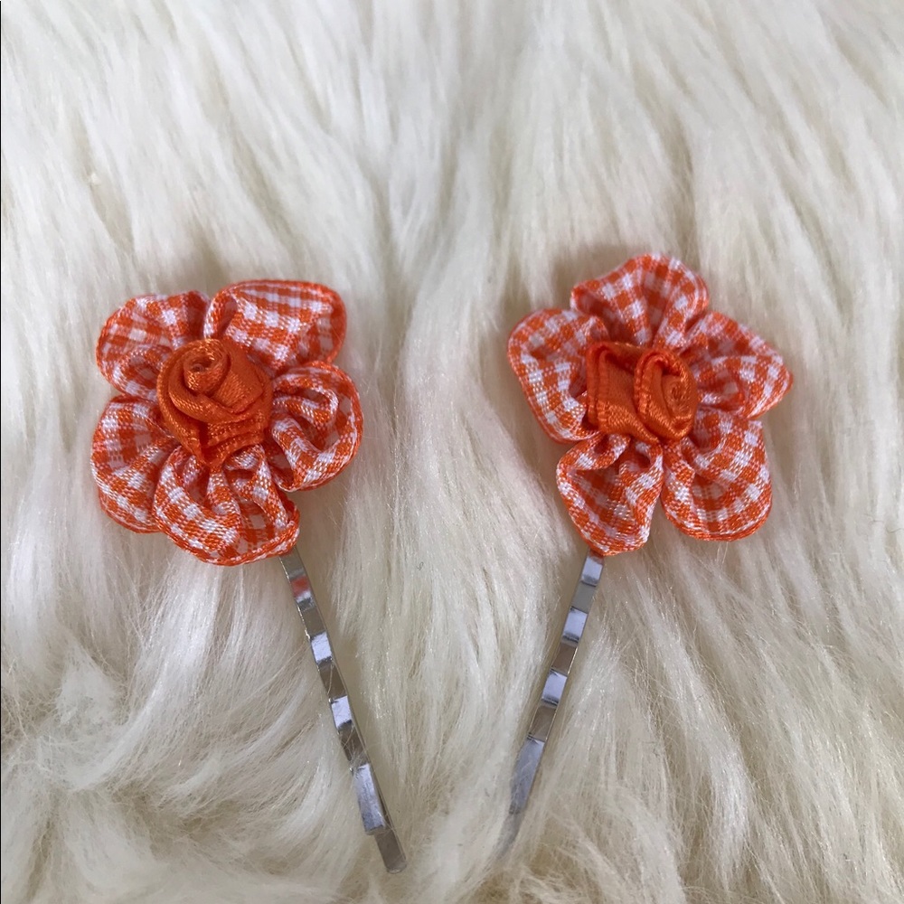 🟢 5/40 Darling Upcycled Vintage Hairpins